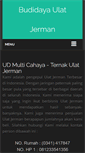 Mobile Screenshot of kumbangjerman.com